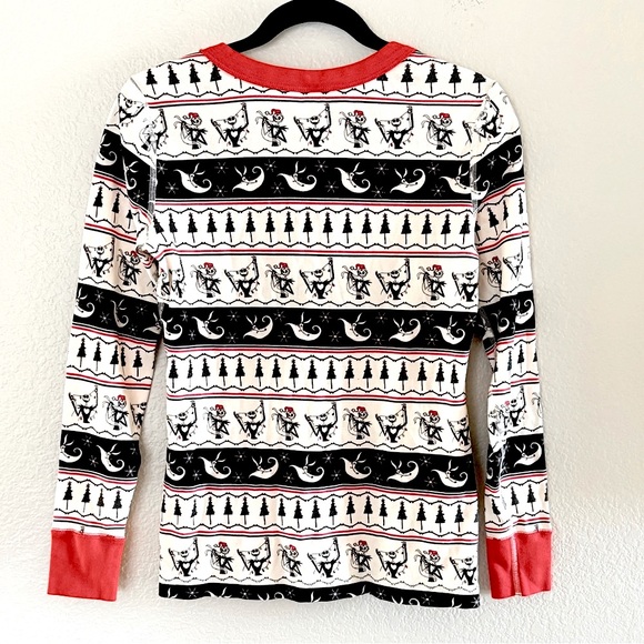 Hanna Andersson Disney Nightmare Before Christmas Pajama Top Sz Small - Picture 2 of 4